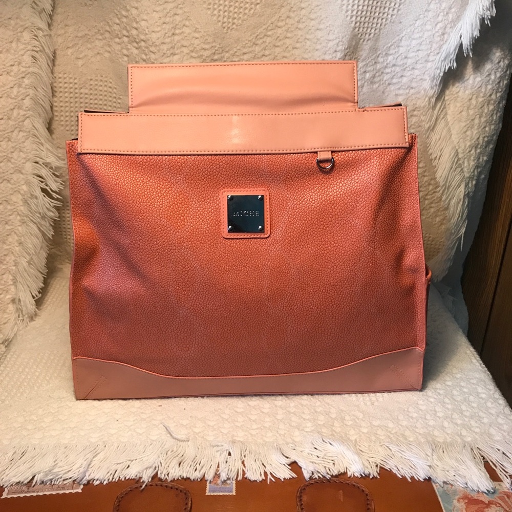 Miche Prima Blanche Handbag Pebbled Leather Shell